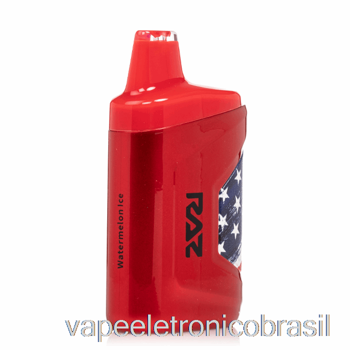 Vape Eletrônico Raz Ca6000 6000 Descartável Freedom Edition - Melancia Gelo